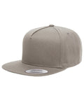 Yupoong Y6007 Adult 5 - Panel Cotton Twill Snapback Cap - Ninja Transfers