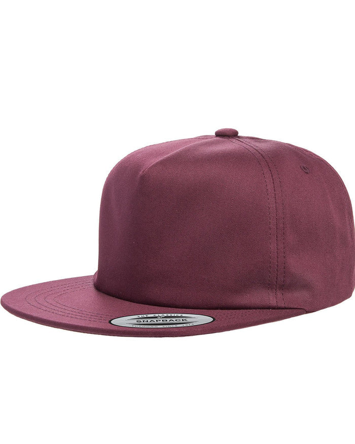 Yupoong Y6502 Adult Unstructured 5 - Panel Snapback Cap - Ninja Transfers